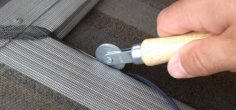 metal screen door repair in Banning